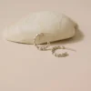 Handmade Pearl Beaded Sterling Silver Huggie Hoops